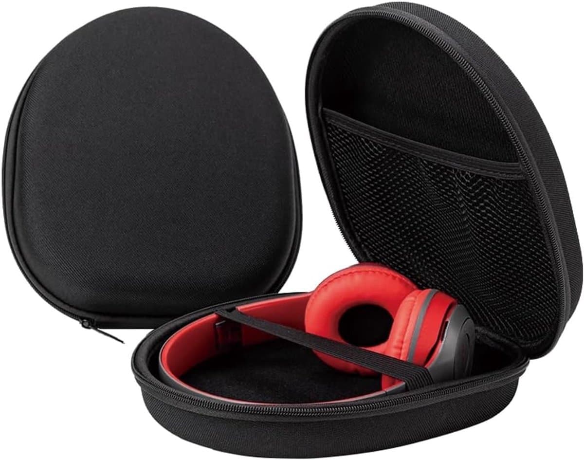 Koptelefoon Case - Harde Beschermhoes - On-ear/Over-ear - Voor de meeste merken/Bluetooth/HIFI/bedrade hoofdtelefoon/Gaming-headset - Koptelefoon Hoesje - Beschermhoes - Draagtas - Waterbestendig - Stootvast - Oortjes Opberg Hoesje - hoge kwaliteit! — afbeelding 1