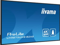 iiyama LH9875UHS-B2AG beeldkrant Digitale signage flatscreen 2,48 m (97.5") LED Wifi 500 cd/m² 4K Ultra HD Zwart Type processor Android 11 24/7 — thumbnail 4