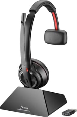 HP Poly Savi 8210 Office DECT 1880-1900 MHz Single Ear Headset — thumbnail 4