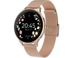 Forever, Dameshorloge met roestvrij stalen horlogebandje, Champagneroze