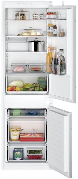 Siemens KI86V5SE0 - iQ100 - Inbouw koel-vriescombinatie - 177.2 x 54.1 cm - 267 l - Zeer stil - Energielabel E — thumbnail 1