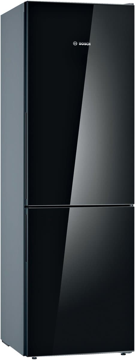 Bosch KGV36VBEAS - Serie 4 - Koelkast - Koel-vriescombinatie - VitaFresh: groente en fruit blijft langer vers in de speciale lade - Led verlichting -Zwart — afbeelding 1