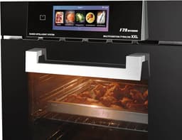 Inbouwoven - Kaiser - EH 6344 - Inbouwoven 60 cm - Zwart glas- 79 l - Air fryer- TFT - automatische braadfunctie + Gaskookplaat - KCG 9387- inbouwkookplaat , 90cm — thumbnail 10