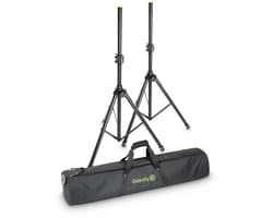 Gravity SS 5211 B SET - Speakerstatief x2 + opbergtas - zwart