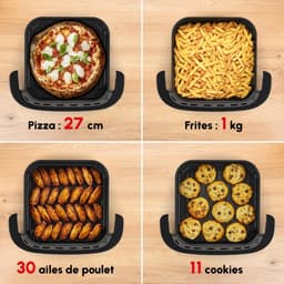 RFWR® XL Luchtfriteuse met Kijkvenster en Extra Grote Capaciteit — thumbnail 3