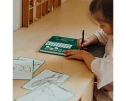 BEAU by Bo Kidywolf Kidydraw Mini Tekenboek met LCD-scherm Dinosaurussen + Refill Once upon a time & Animals
