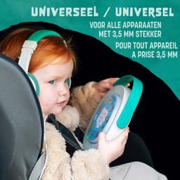TIMIO Opvouwbare Kinder-Koptelefoon, Hoofdtelefoon, Headphones | Licht, Klein, Compact | Compatibel met TIMIO Player en andere Apparaten | Volume beperkt tot 85dB | Afneembare Kabel | Muziek delen — thumbnail 6
