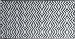 vidaXL - Buitenkleed - ARAKIL - 160x230 - cm - PP - wit - en - zwart — thumbnail 3