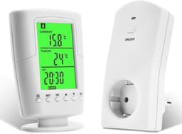 Draadloze Temperatuurgestuurde Socket voor Verwarming en Koeling — thumbnail 1