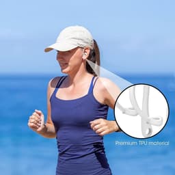 Siliconen oorhangers voor sport en hardlopen - Set van 4 paar oorhaken — thumbnail 2