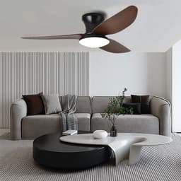 OYLCDI LED Plafondventilator - Stil - Met APP & Afstandsbediening - 6 Snelheden - Lamp en Ventilator Apart Schakelbaar — thumbnail 5