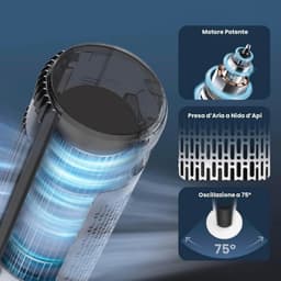 Torenventilator met afstandsbediening en timer - 70 cm — thumbnail 5
