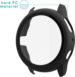 Screen protector - Geschikt voor Samsung Galaxy Watch Active2 - 44 mm - Full Cover Hard Case / Beschermend Hoesje - Zwart — thumbnail 3
