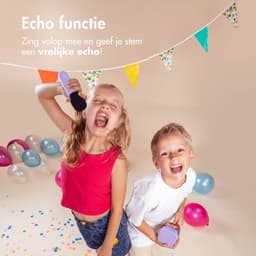 imoshion Karaoke Set - Met Bluetooth Speaker en Draadloze Microfoon - Karaokeset voor Volwassenen en Kinderen — thumbnail 3