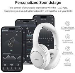 Draadloze actieve ruisonderdrukkende hoofdtelefoon met 60 uur speeltijd en Hi-Res Audio — thumbnail 3