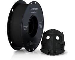 Koolstofvezel PLA Filament 1.75mm - Compatibel met FDM 3D Printers - 1KG Zwart