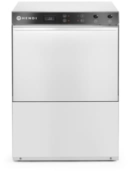 HENDI Elektronische vaatwasser – afvoerpomp – dubbelwandige deur – 400V – 6600W – 576x645x837 mm — thumbnail 5