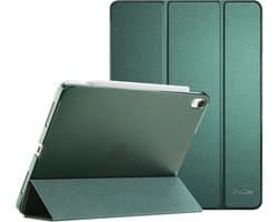Slanke Tri-fold Beschermhoes voor 10.9-inch iPad Air 5e & 4e Generatie - Donkergroen