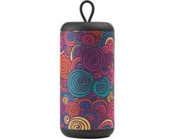 Verticale Bluetooth 5.0 Luidspreker - Draadloze Geluidservaring voor Buiten - 5 Watt Vermogen - 4 Uur Speeltijd - Snel Opladen - Micro SD, USB & AUX-ingangen