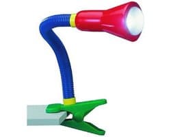 Flexibele Leeslamp met Multicolor LED, E14 Fitting, Moderne Stijl