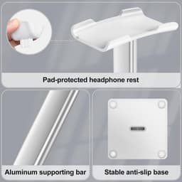 Aluminium Hoofdtelefoonstandaard voor Gaming en Muziek — thumbnail 2