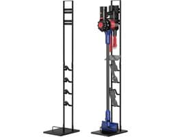 Metalen Stofzuigerstandaard Zwart - Vloerstandaard voor Accustofzuigers en Handstofzuigers