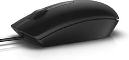 Dell - optische usb muis - links- en rechtshandig - zwart - MS116 - 1000 dpi — thumbnail 3