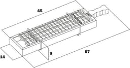 Spiedini ElectroGrill 1800 - Elektrische grill/bbq (met rooster) voor binnen, voor het grillen/barbecuen van saté, arrosticini of spiesjes - 1800 Watt - Materiaal: rvs — thumbnail 5