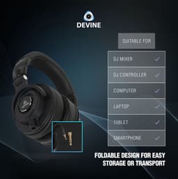 Devine PRO 950 DJ-hoofdtelefoon — thumbnail 12