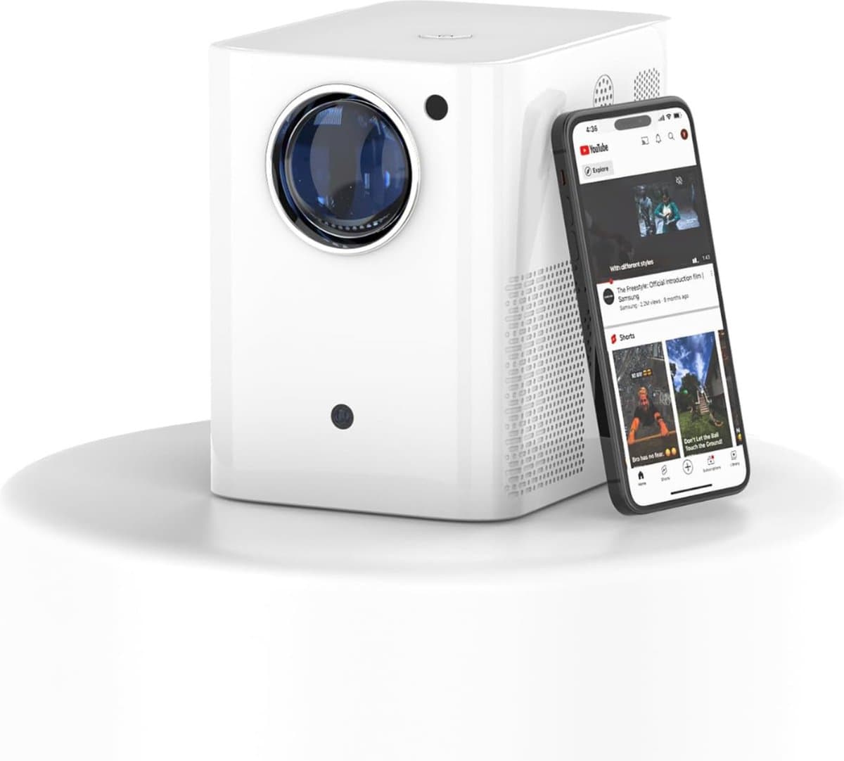 Projector - Mini - 1080P -Draagbaar - Beamer - Bluethooth — afbeelding 1