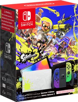 Nintendo Switch OLED - Splatoon 3 editie — thumbnail 2