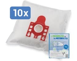 Stofzuigerzakken Miele FJM + filterset - geschikt voor Miele FJM en Miele Compact C1 stofzuigerzakken. AAA+ huismerk Miele FJM stofzuigerzakken