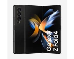 Samsung Galaxy Z Fold4 19,3 cm (7.6") Drievoudige SIM Android 12 5G USB Type-C 12 GB 256 GB 4400 mAh Zwart