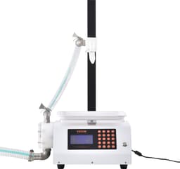 VEVOR Vulmachine 2L/min Vloeistofvulmachine 50-5000g Flessenvulmachine 315 x 260 x 175mm Pastavulmachine 120W Pomp Automatische Vulmachine Ideaal voor Honing, Melk en Meer — thumbnail 1