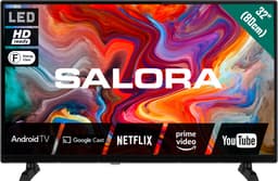 Salora SMART32TV - Smart tv 32 inch - Smart TV - Televisie - HD Ready - 32 inch smart tv - 2025 model — thumbnail 1