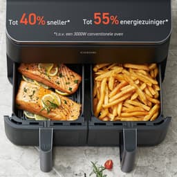Cosori Dual Basket - Airfryer XXL – 8.5L – 2 Manden – 6 Programma’s — thumbnail 11