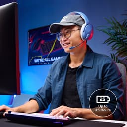 HyperX Cloud Jet - Draadloze Gaming Headset - Blauw - PS4/PS5, PC & Nintendo Switch — thumbnail 3