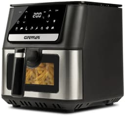 G3 Ferrari Friggisano Airfryer 6.5L – 1700W – Digitale Hetelucht Friteuse – 8 Programma’s – Timer & Startuitstel – 40-200°C – Dubbel Niveau – Voor Friet, Kip en Snacks — thumbnail 1