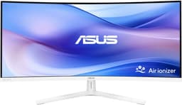 ASUS EyeCare VU34WCIP-W - QHD Ultrawide Monitor - Ingebouwde Air Purifier - USB-C 65W - 100hz - EPEAT Gold - 34 inch — thumbnail 1