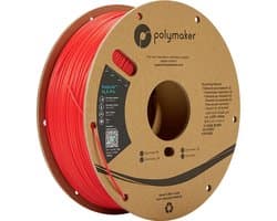 Polymaker PA07004 Filament PLA Pro Hoge stijfheid, Slagvast 1.75 mm 1000 g Rood PolyLite™ 1 stuk(s)