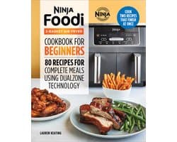 Ninja Foodi 2-Basket Air Fryer Cookbook for Beginners