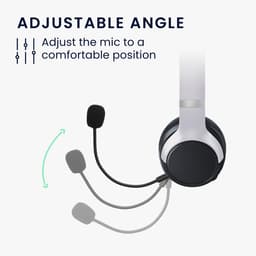 kwmobile microfoon voor gaming headset - geschikt voor Razer Kaira Pro - 10 cm - In zwart — thumbnail 4