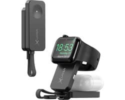 XLayer 3-in-1 Power Stick - oplader voor smartphones, smartwatches en oordopjes - max. 60W USB-C PD - Draadloos laden 3W - opvouwbaar - zwart