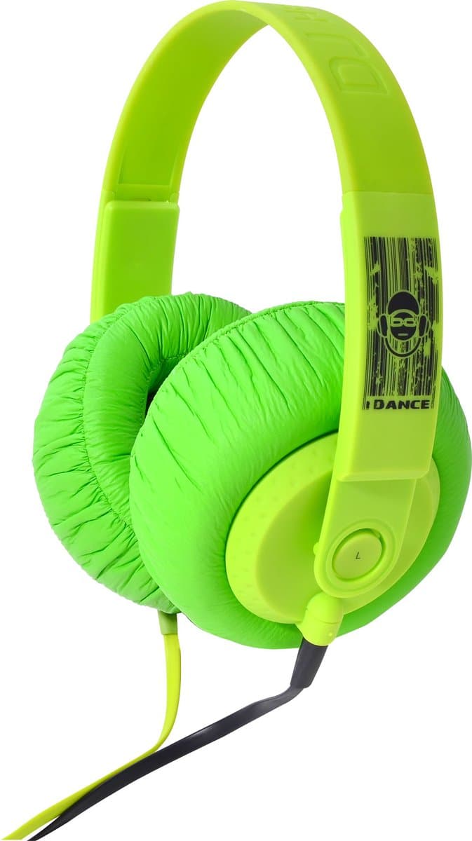 iDance SDJ950 Groen Supraaural Hoofdband koptelefoon — afbeelding 1