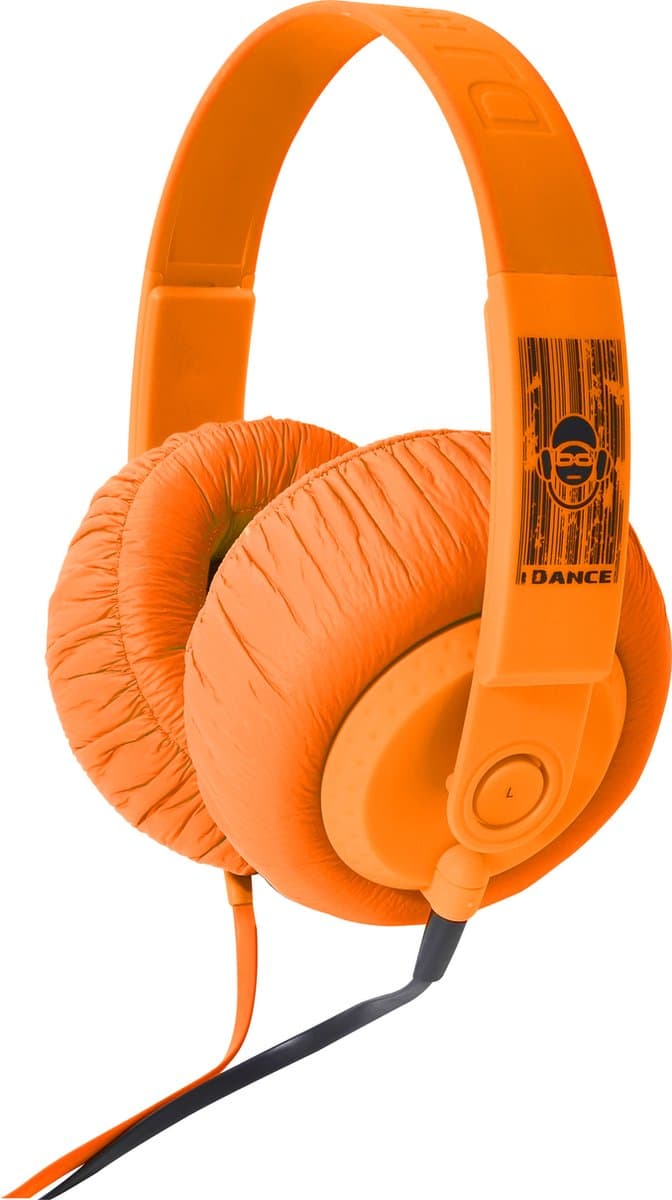 iDance SDJ850 Oranje Supraaural Hoofdband koptelefoon — afbeelding 1