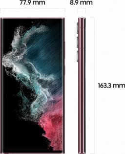 Samsung Galaxy S22 Ultra 5G - 128GB - Burgundy — thumbnail 10