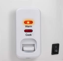 Alpina Rijstkoker - 1,8 Liter - 700 Watt - Stomer voor Groente - Warmhoudfunctie - Wit — thumbnail 3