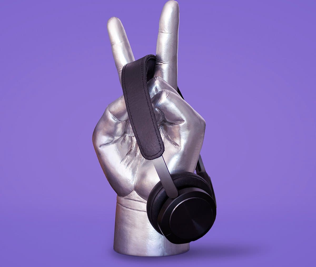 Luckies - Hoofdtelefoon Houder Peace Out — afbeelding 1