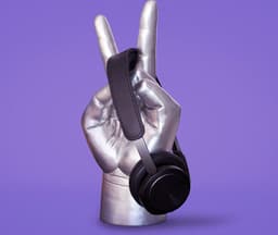 Luckies - Hoofdtelefoon Houder Peace Out — thumbnail 1