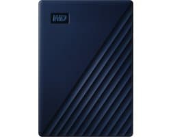 Western Digital My Passport - Compatibel met Mac - Externe Harde Schijf - Blauw - 4 TB